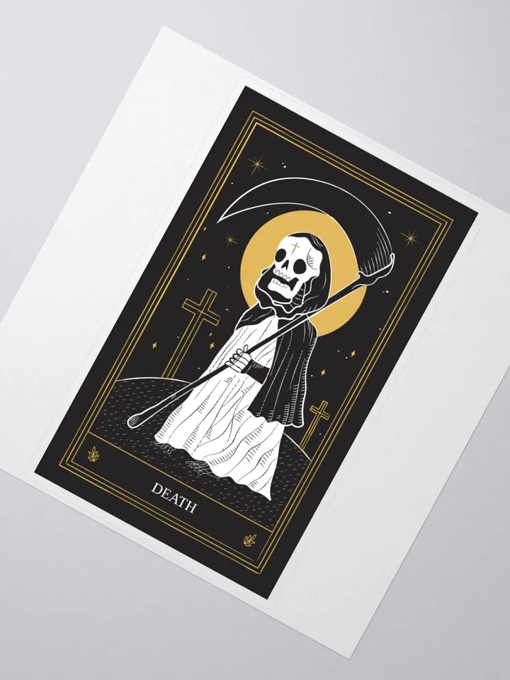 Death Tarot Card Stickers product image (2)