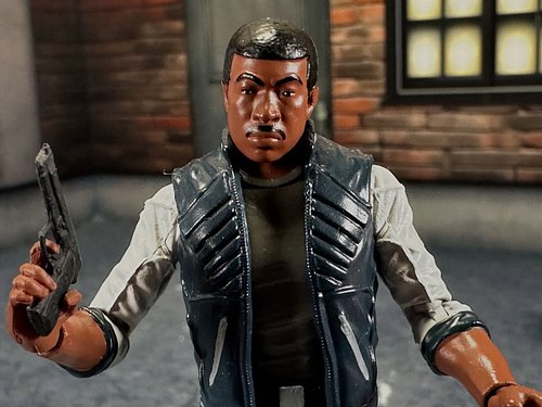 Before and after!!!! Huge shout out to @lecroystoys for the Eddie Murphy portrait. This truly gives me the Axel Foley figure ...
