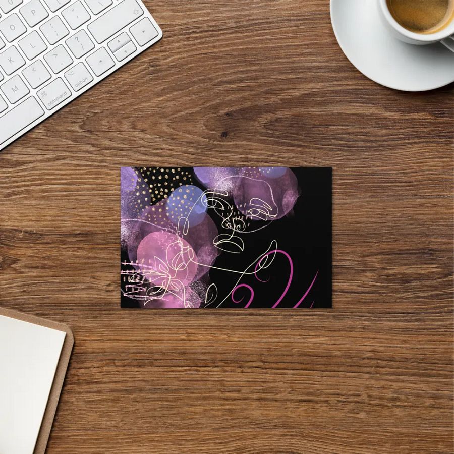 Ethereal Faces Greeting Card for your best friend mom daughter product image (6)