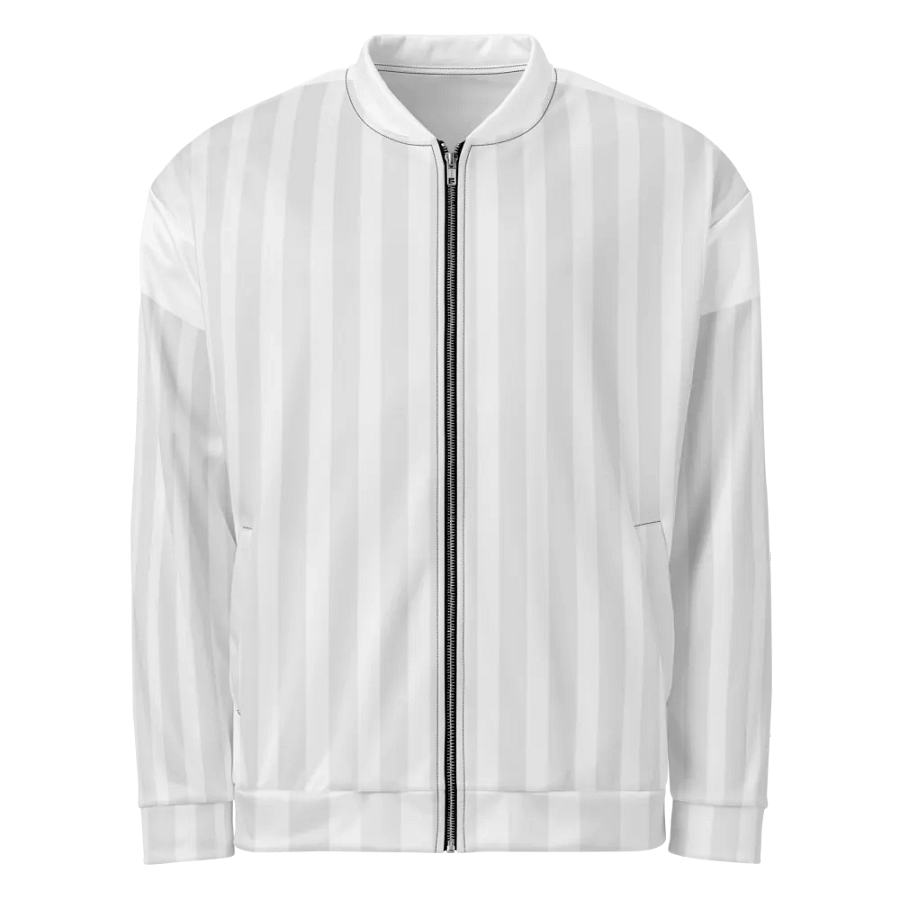 Customizable Stripes All-Over Bomber Jacket product image (1)
