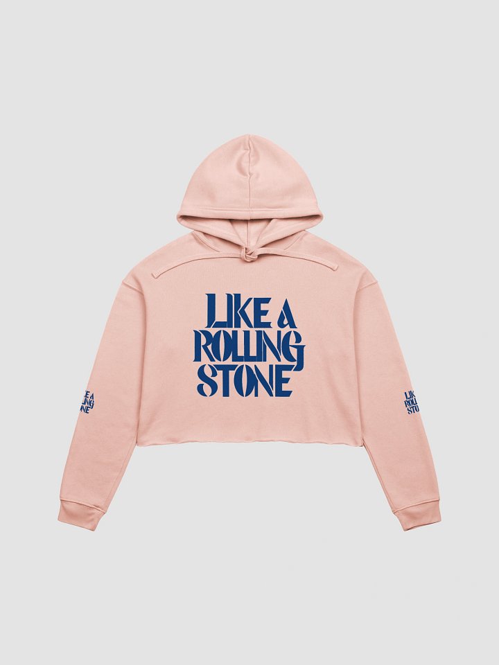 Stylish Like a Rolling Stone Crop Hoodie product image (1)