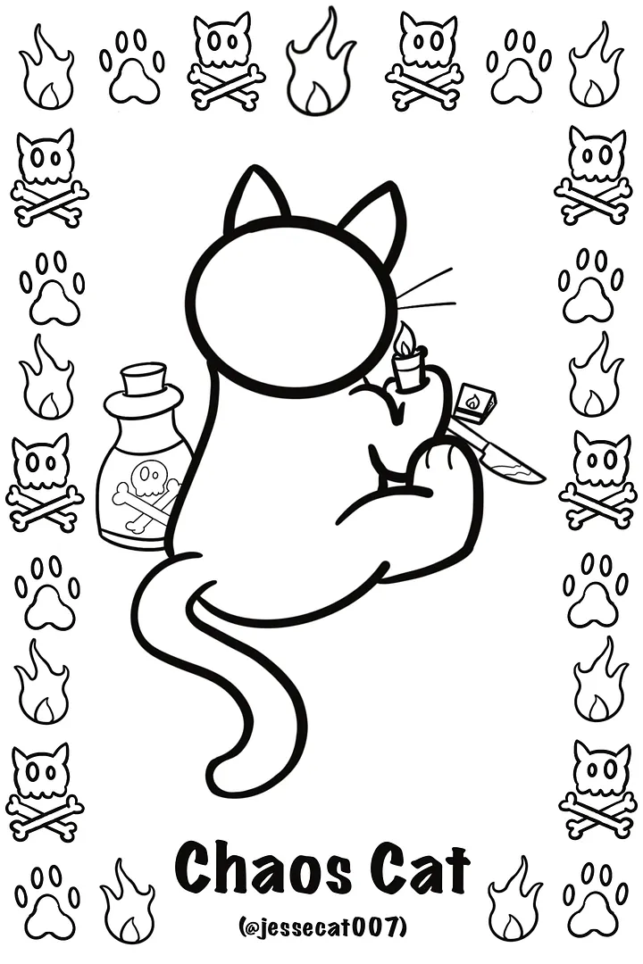 Jess Colouring Page product image (1)