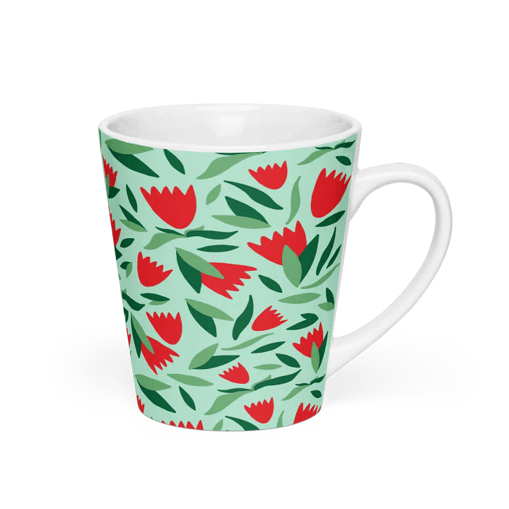 Blossom Elegance Latte Mug product image (2)