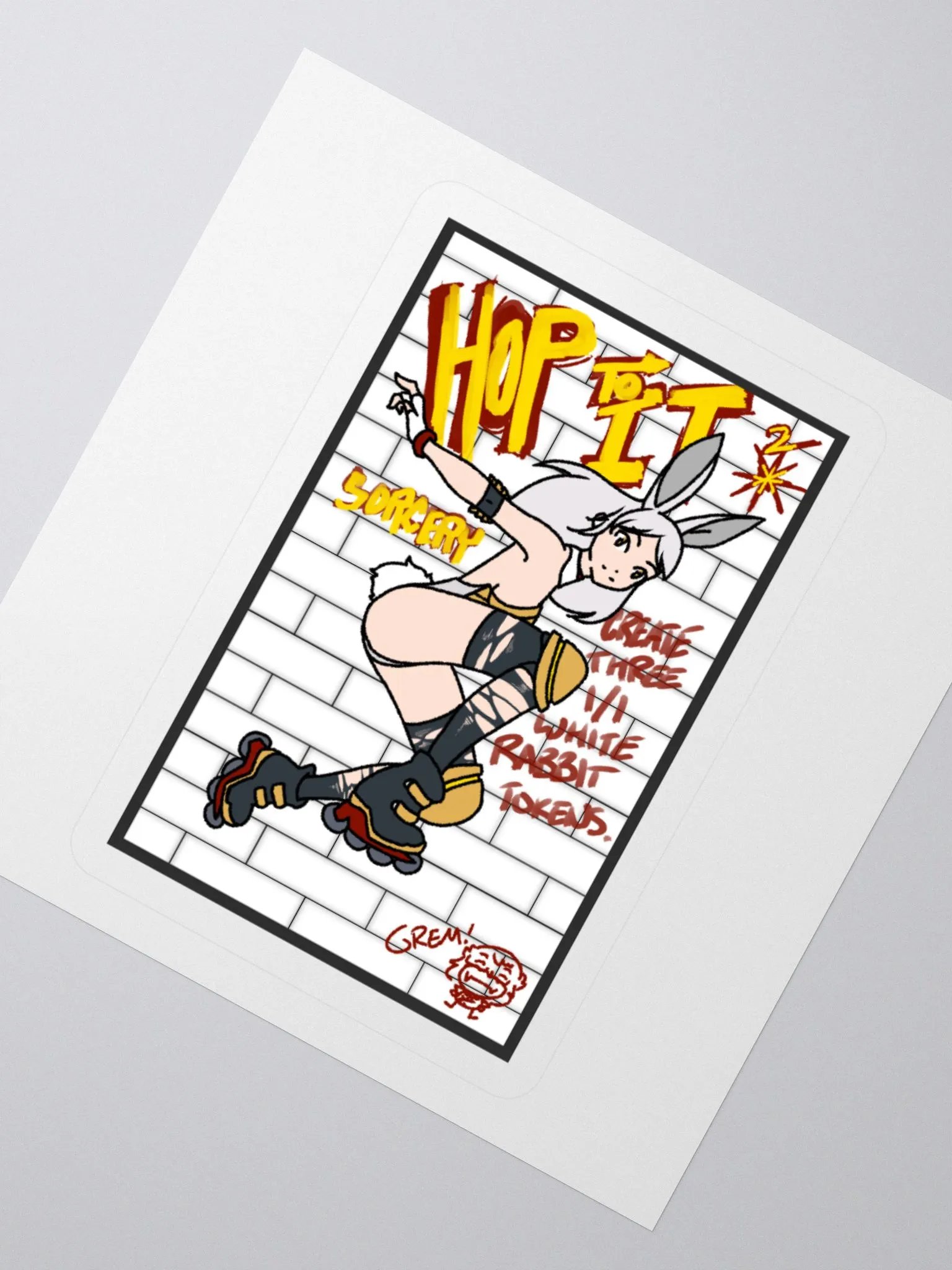 Hop To It Wanderer Sticker product image (2)