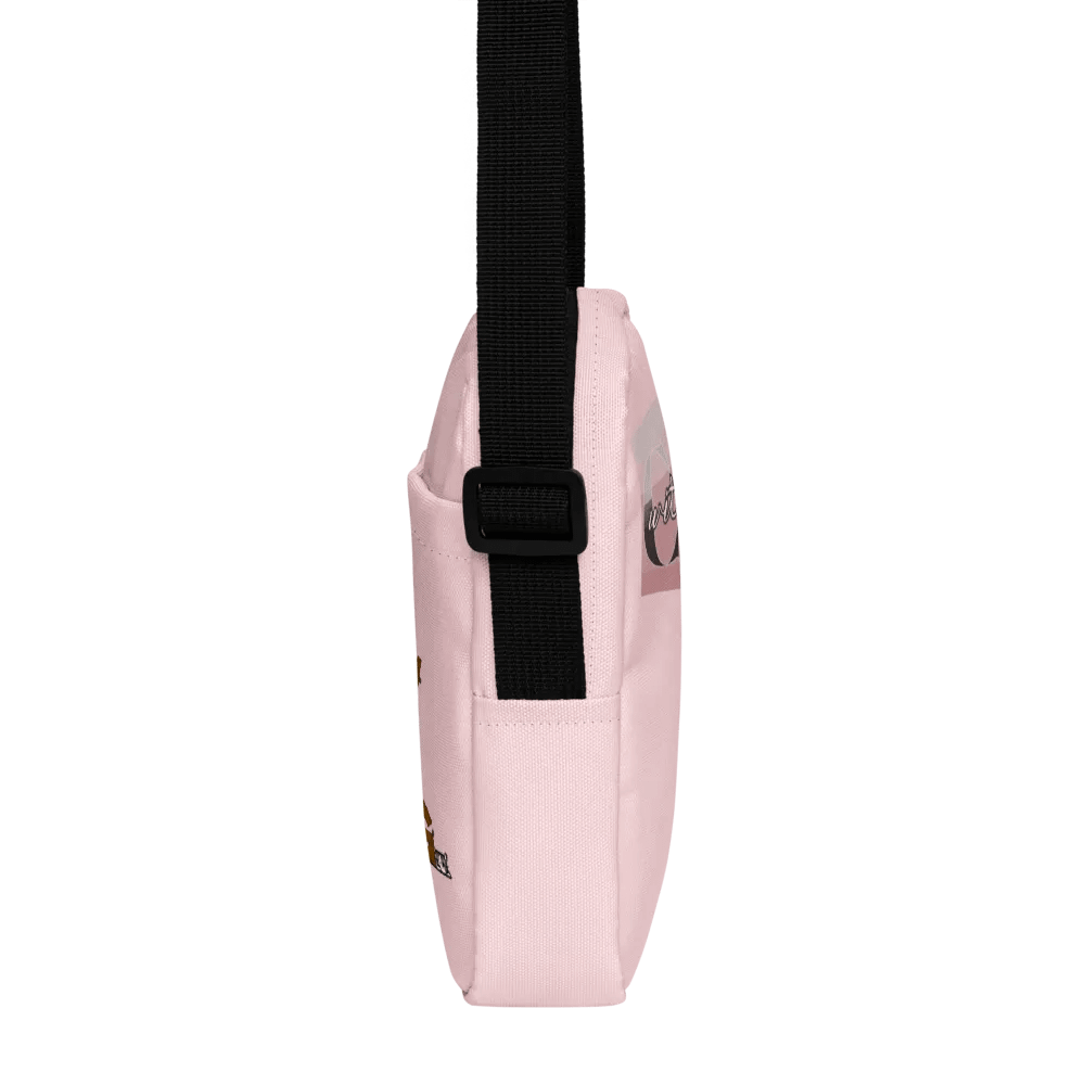 Cozy Cat Gaming Crossbody Bag - Pink product image (2)