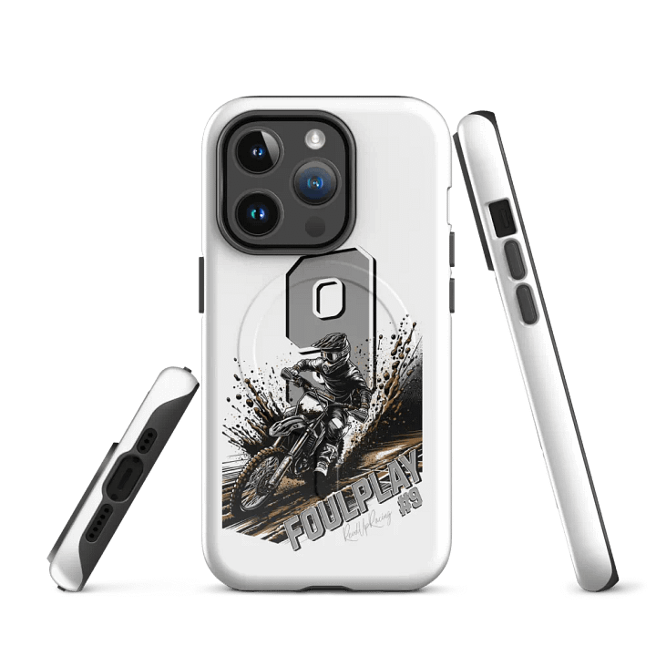 FOUL PLAY #9 Motocross iPhone Case product image (2)