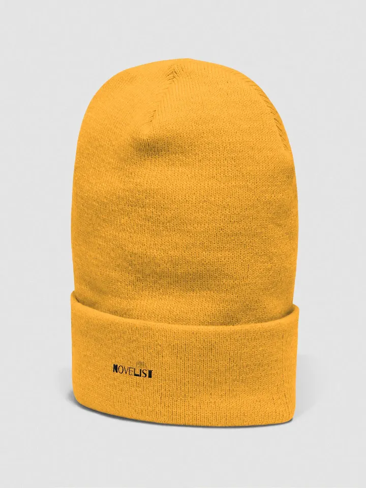 Novelist Black Text Beanie product image (6)