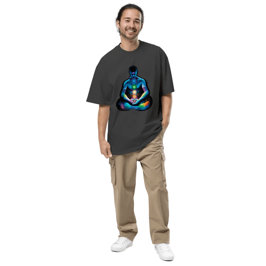 [Meditation] Oversized T-Shirt product image (6)