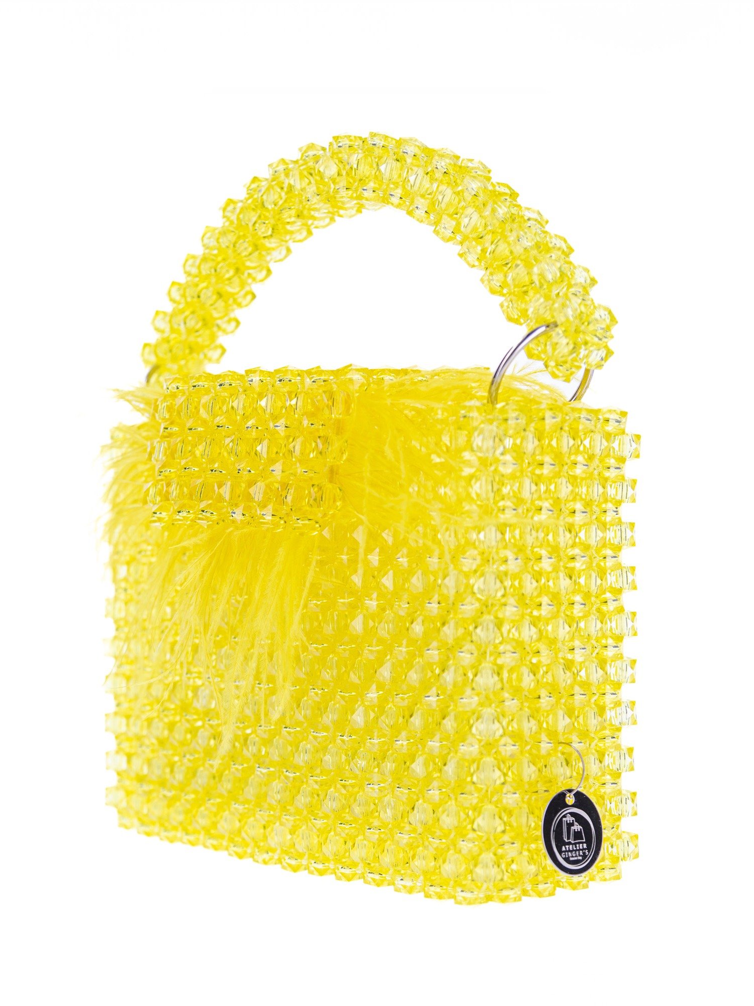 Fluffy Cube Yellow product image (2)