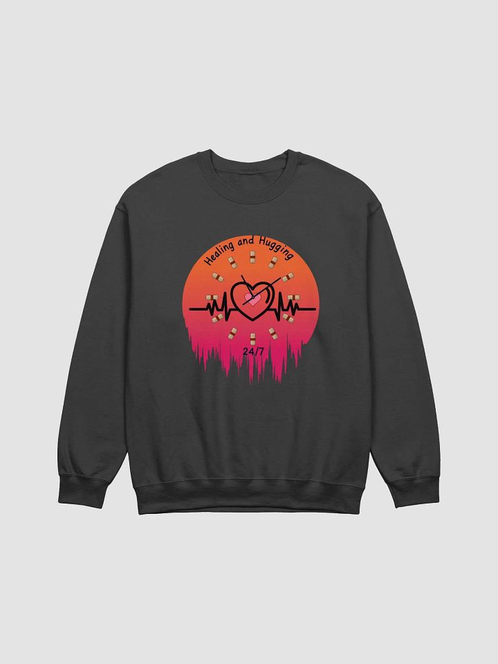 Healing Heartbeat Crewneck Sweatshirt product image (9)