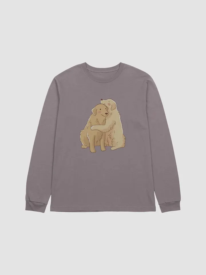 Golden Retriever Affection Long Sleeve Tee product image (1)