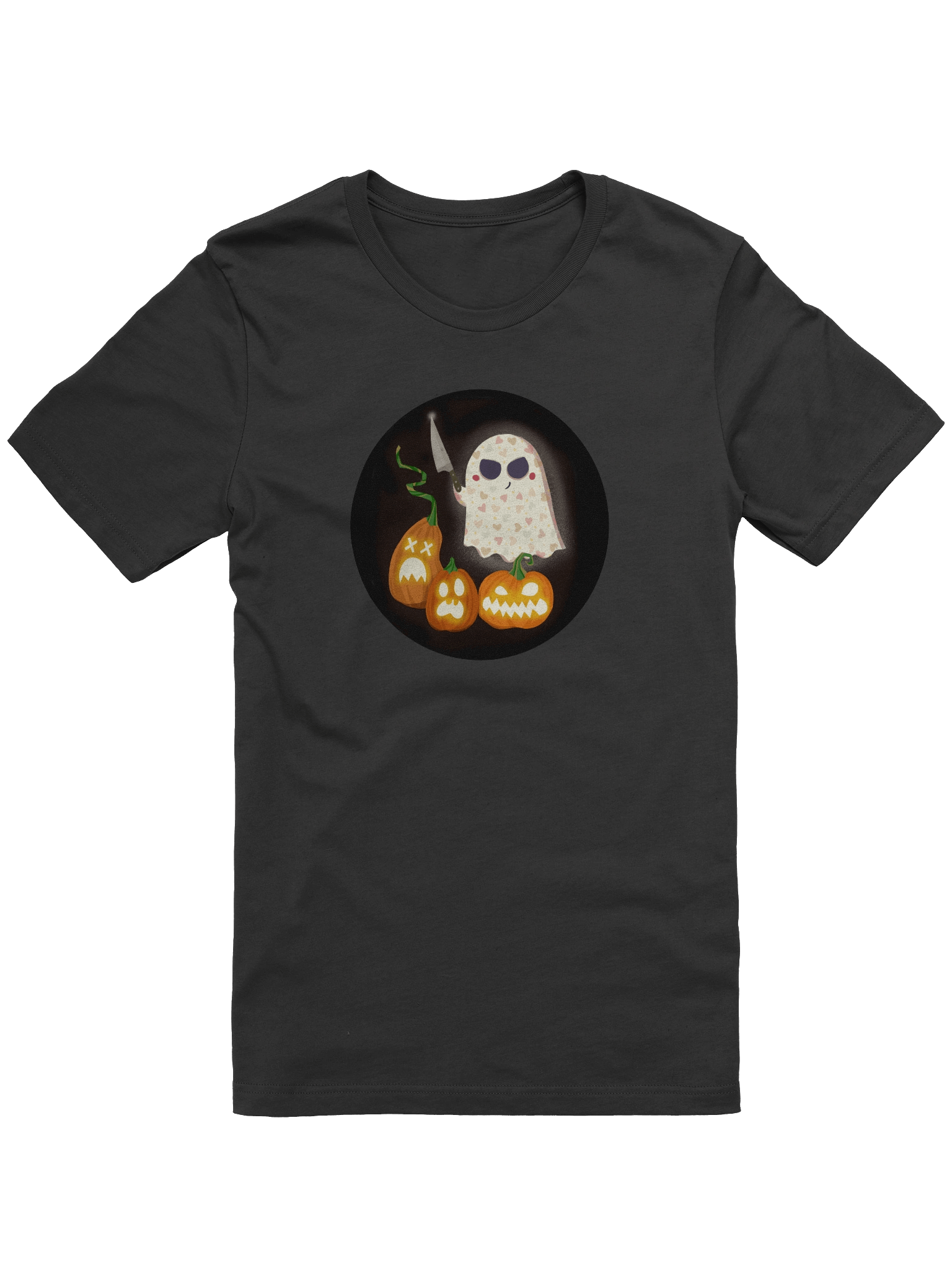 Little Ghost Pumpkin Carver - T-Shirt product image (26)