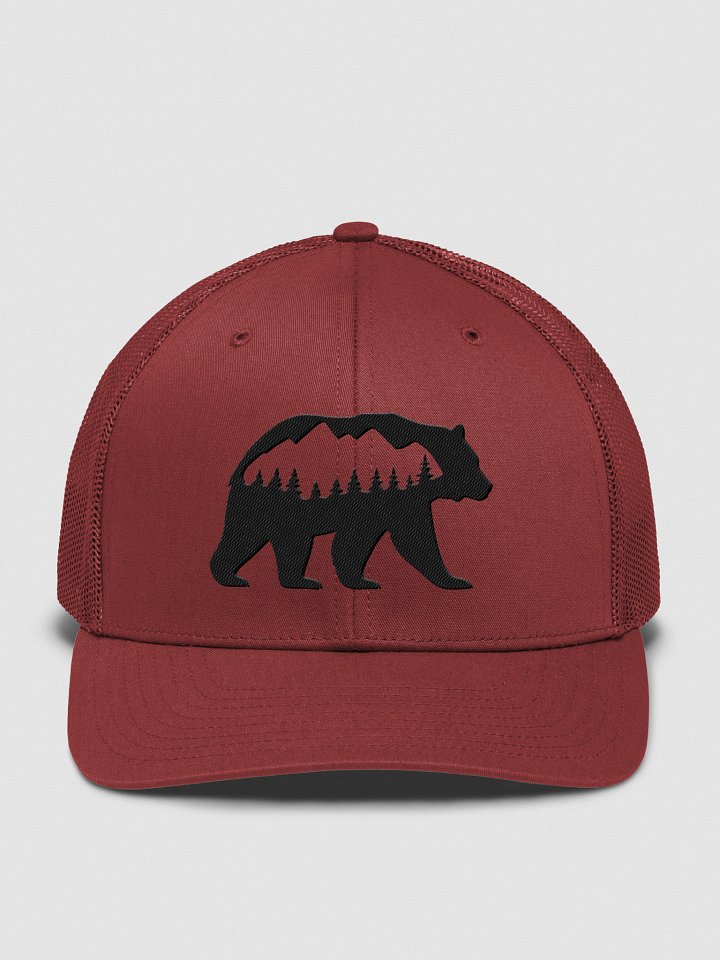 Mountain Grizzly Snapback Trucker Hat product image (2)