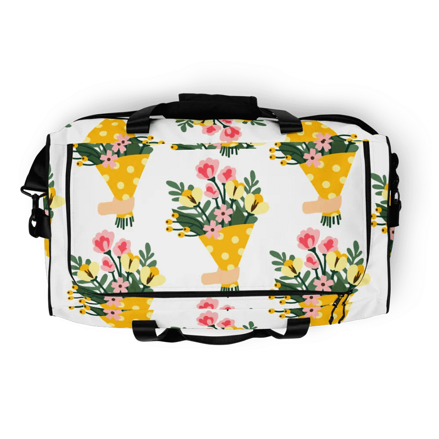 Bouquet Bliss All-Over Duffle Bag product image (8)