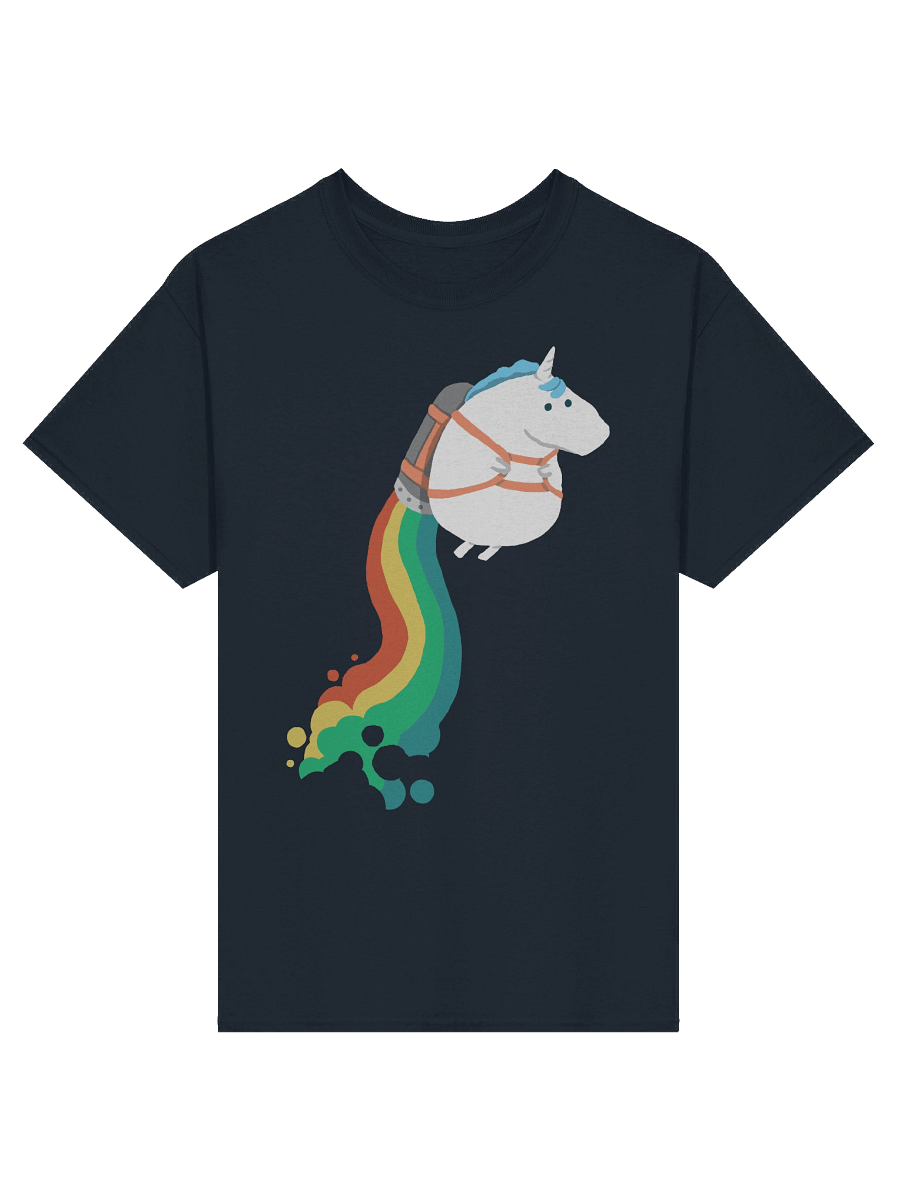 Flying unicorn graphic t-shirt product image (25)