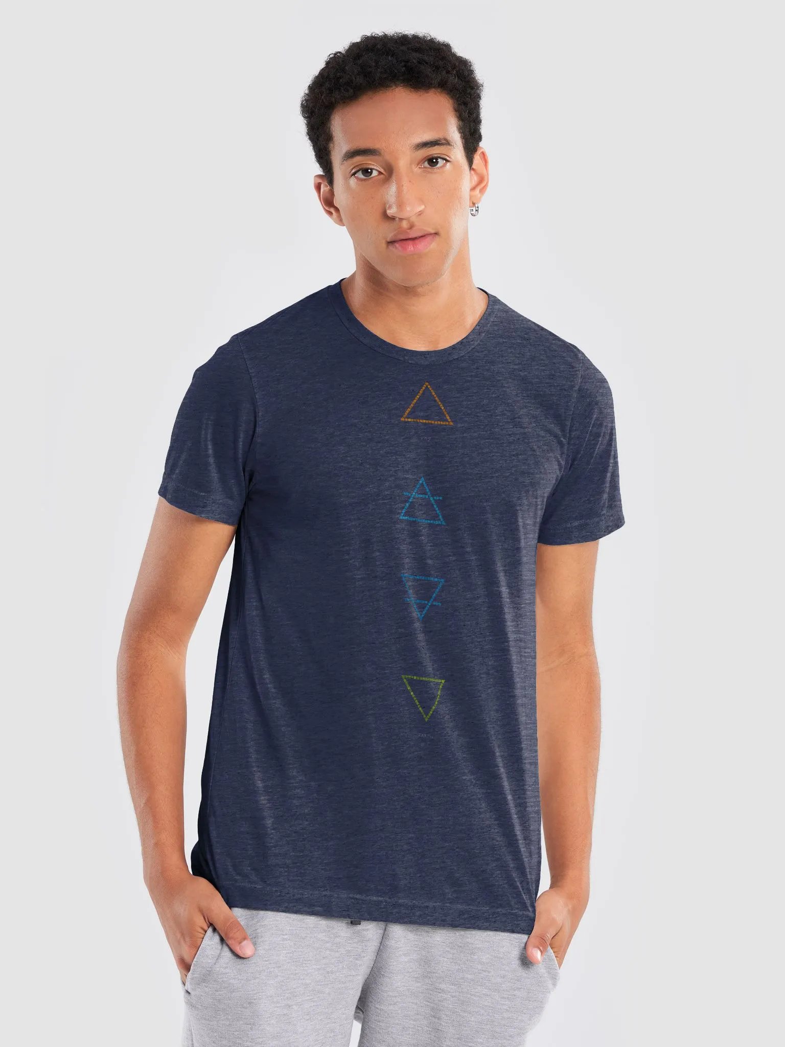 Elemental Triangles Unisex Tee product image (14)