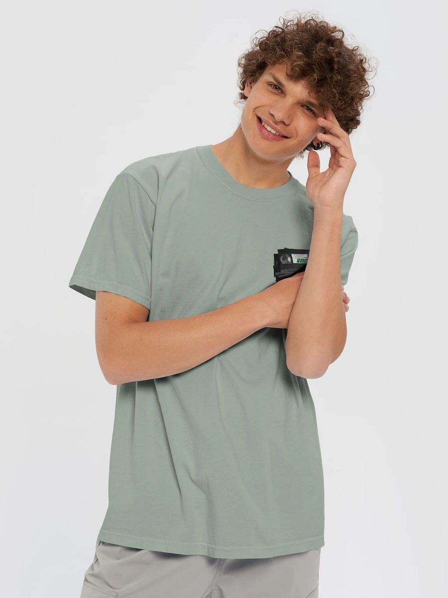 VHS Pile T-Shirt Small logo product image (40)