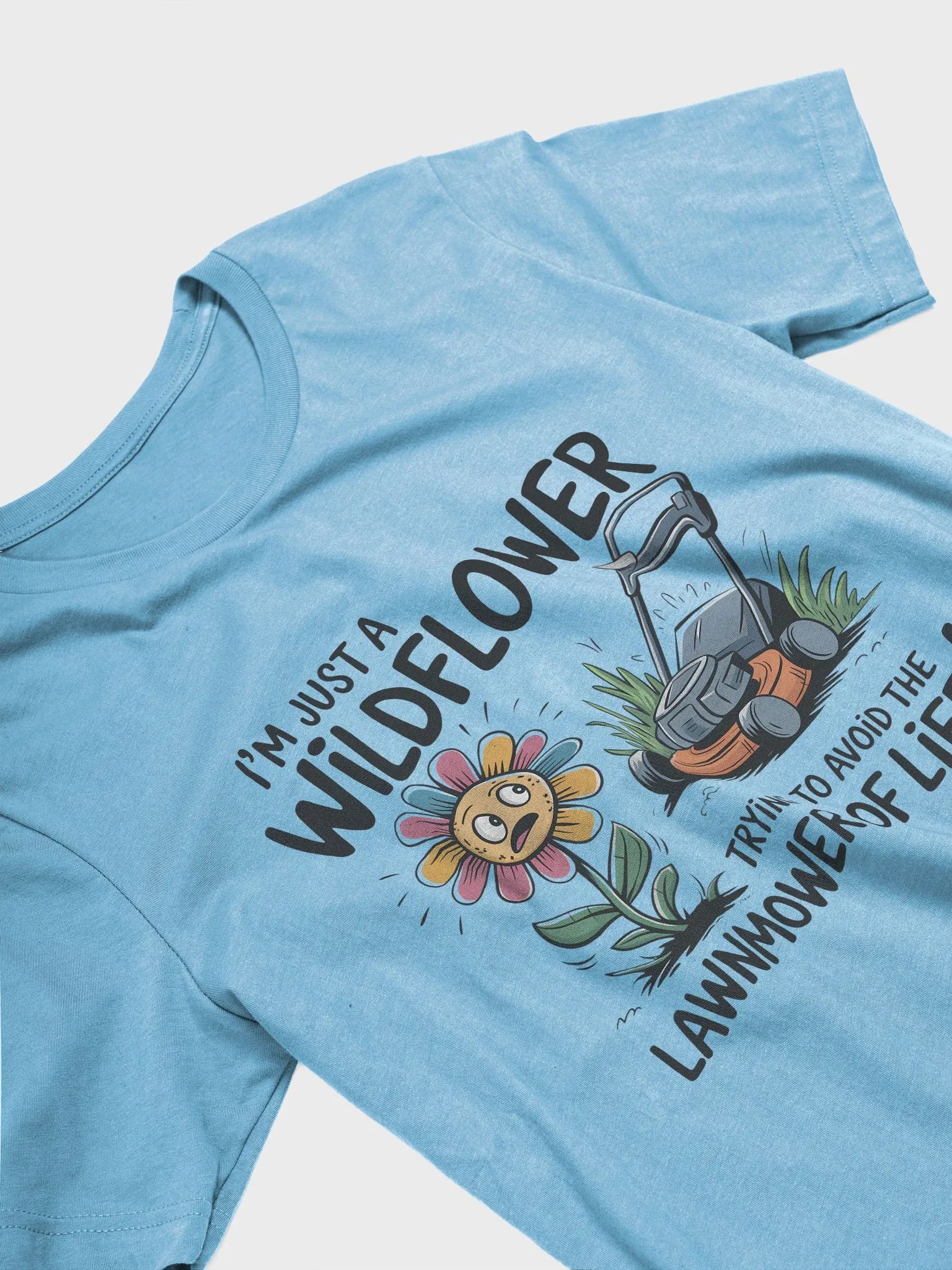 Lawnmower of Life Wildflower T-Shirt product image (28)