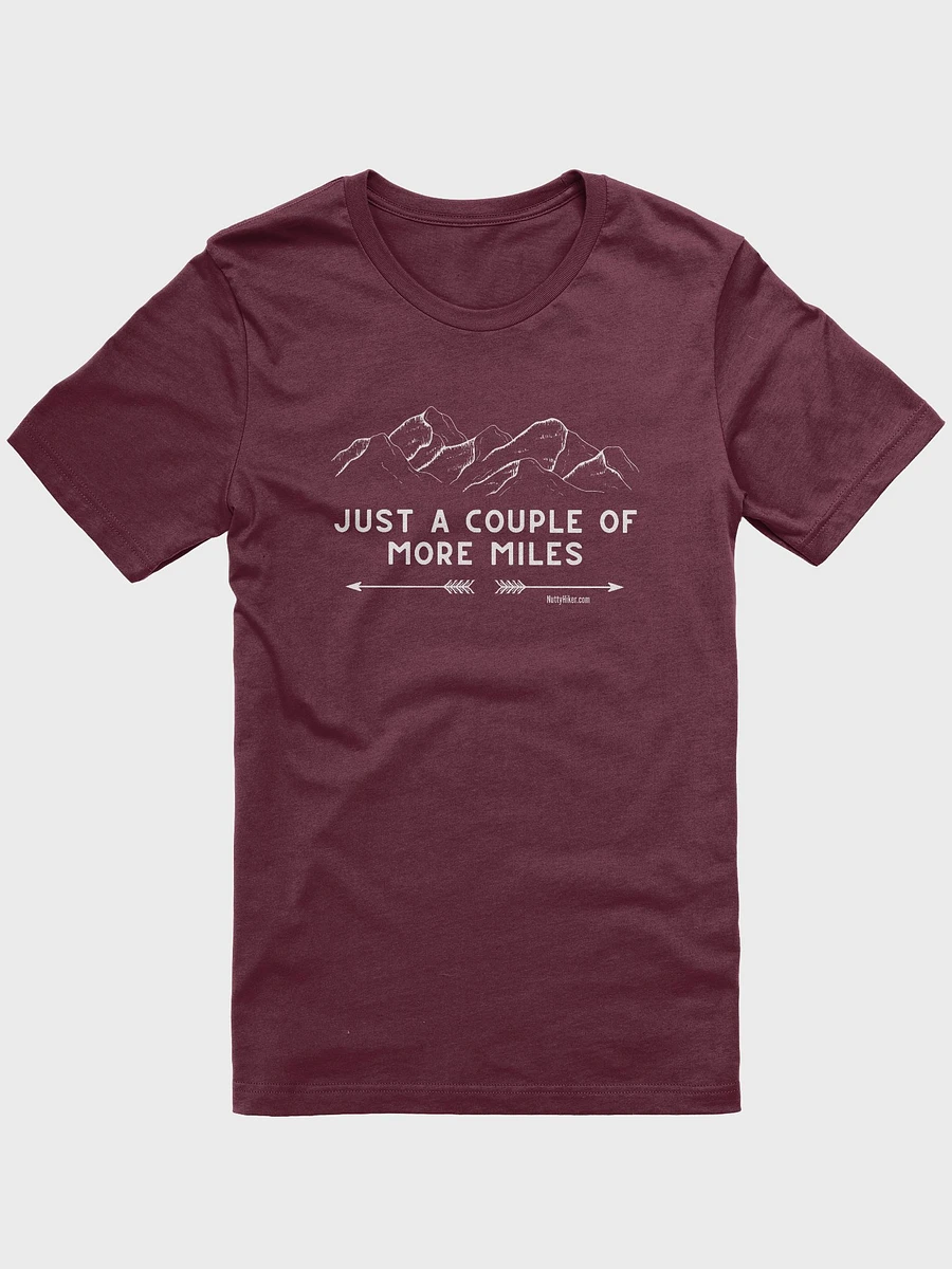 Just a Couple More Miles Dark Unisex Jersey Short Sleeve Tee product image (31)