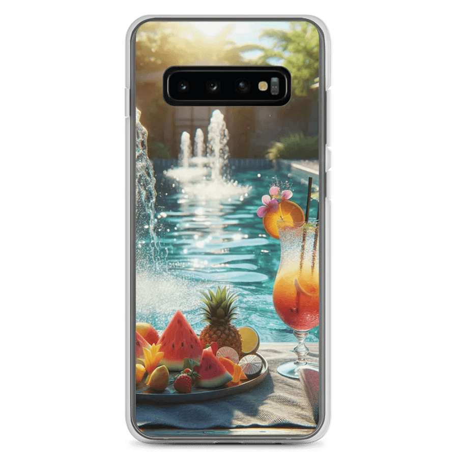 Tropical Vibes Samsung® Clear Case | Ai Design product image (8)