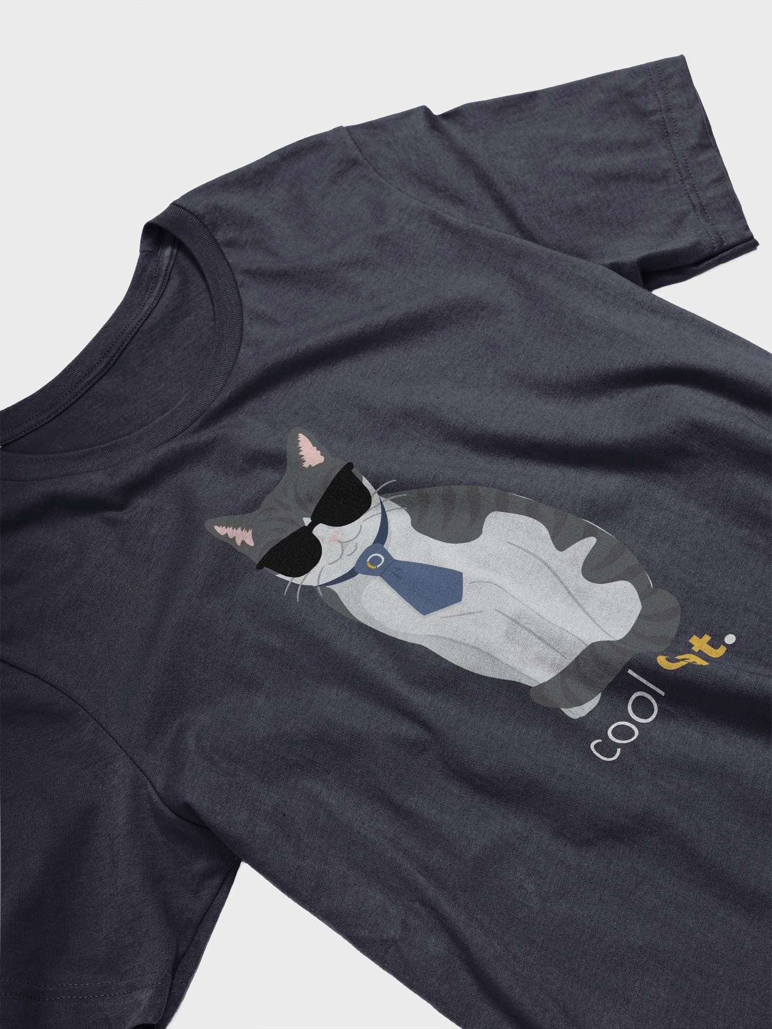 Cool Cat Bella & Canvas Unisex T-Shirt product image (3)