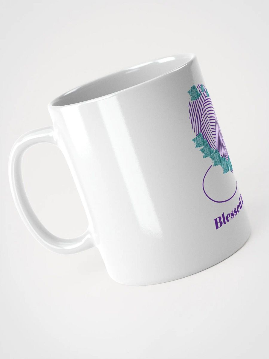 Blessed2Crochet White Logo Mug product image (6)