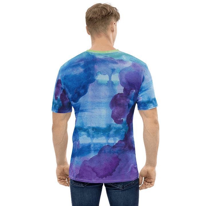 Bluesy Watercolor Shirt product image (2)