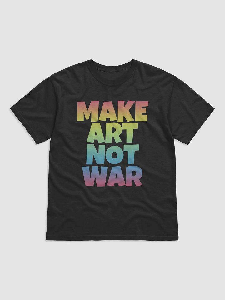 MAKE ART NOT WAR T-SHIRT product image (1)