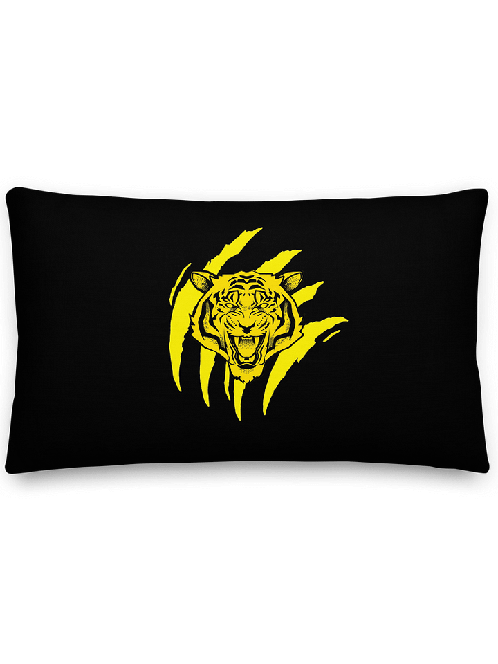Almohada premium integral con tigre rugiente product image (2)