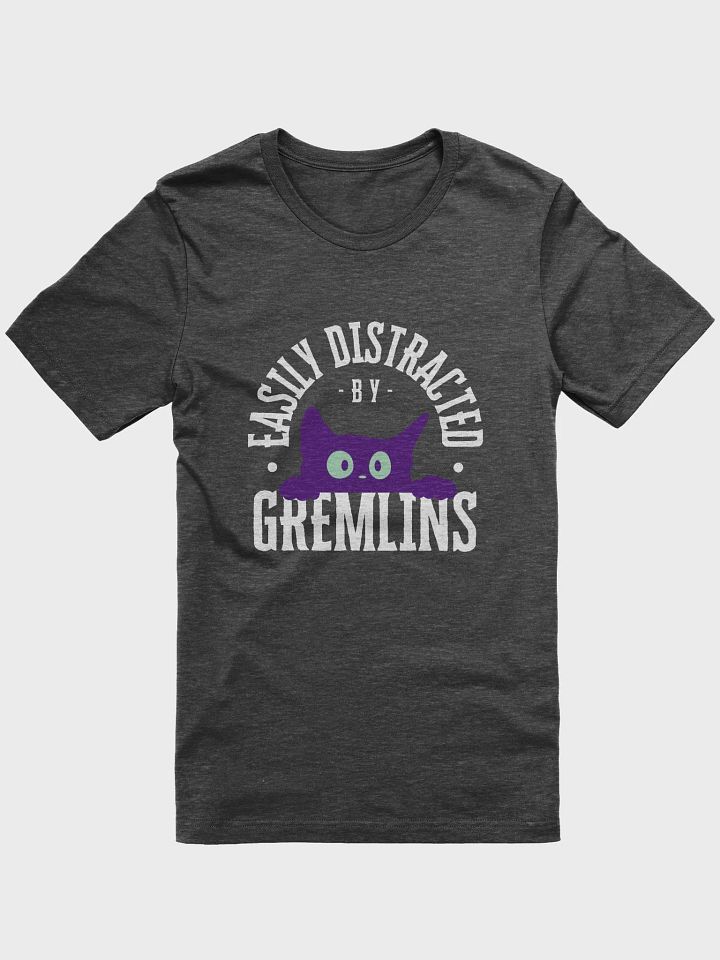 EASILY DISTRACTED DARK T-SHIRT product image (22)