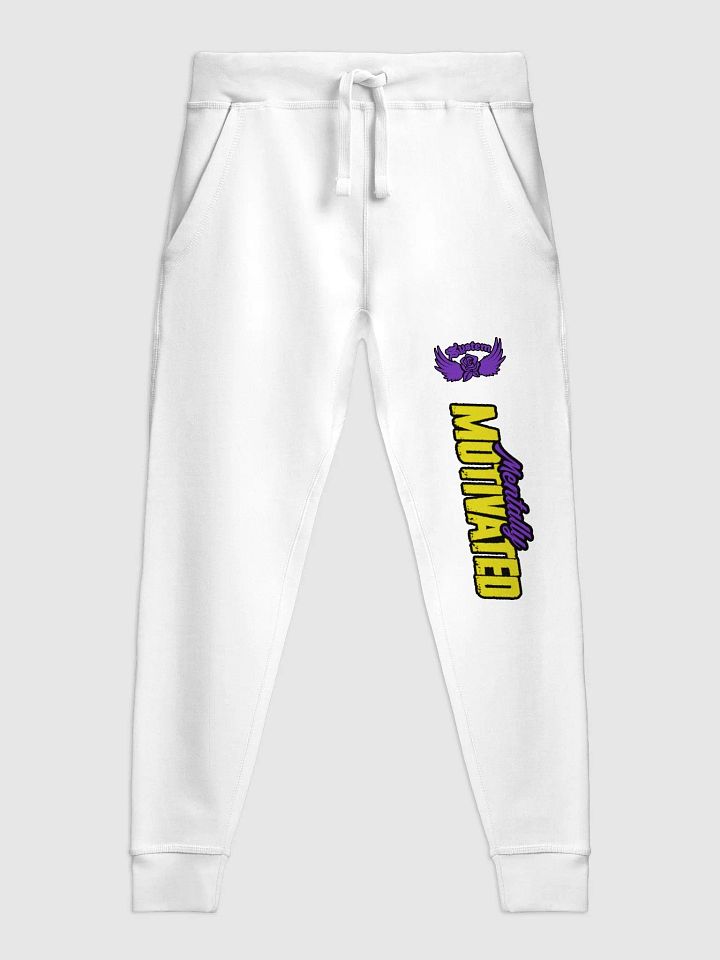 Mentally Motivated Purple & Gold Joggers product image (1)