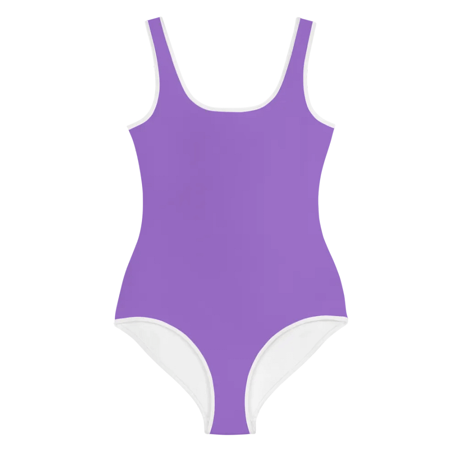 Youth Plain Color Amethyst Swimsuit product image (5)