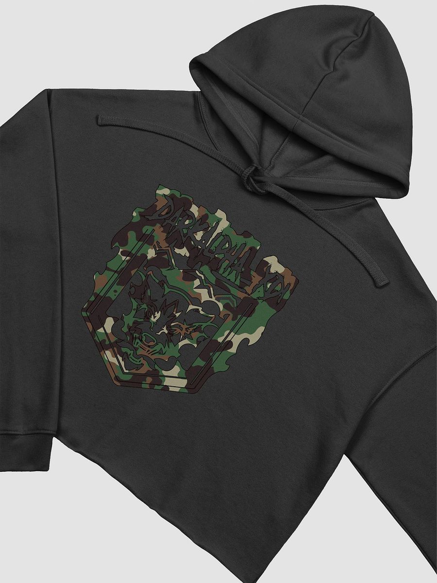 DARKALPHA GREEN CAMO LOGO CROP TOP product image (3)