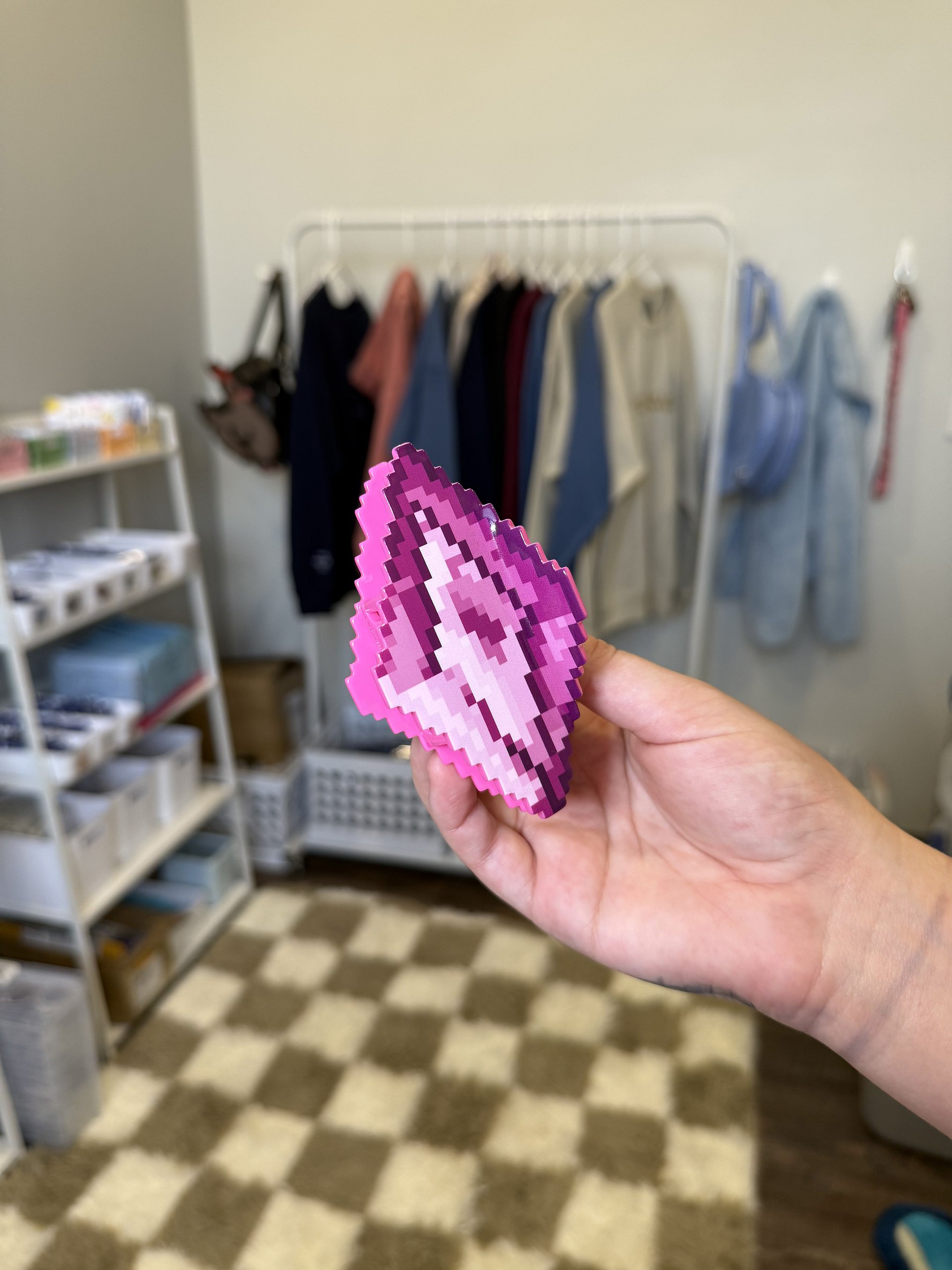 Pink Plumbob Hair Claw product image (1)