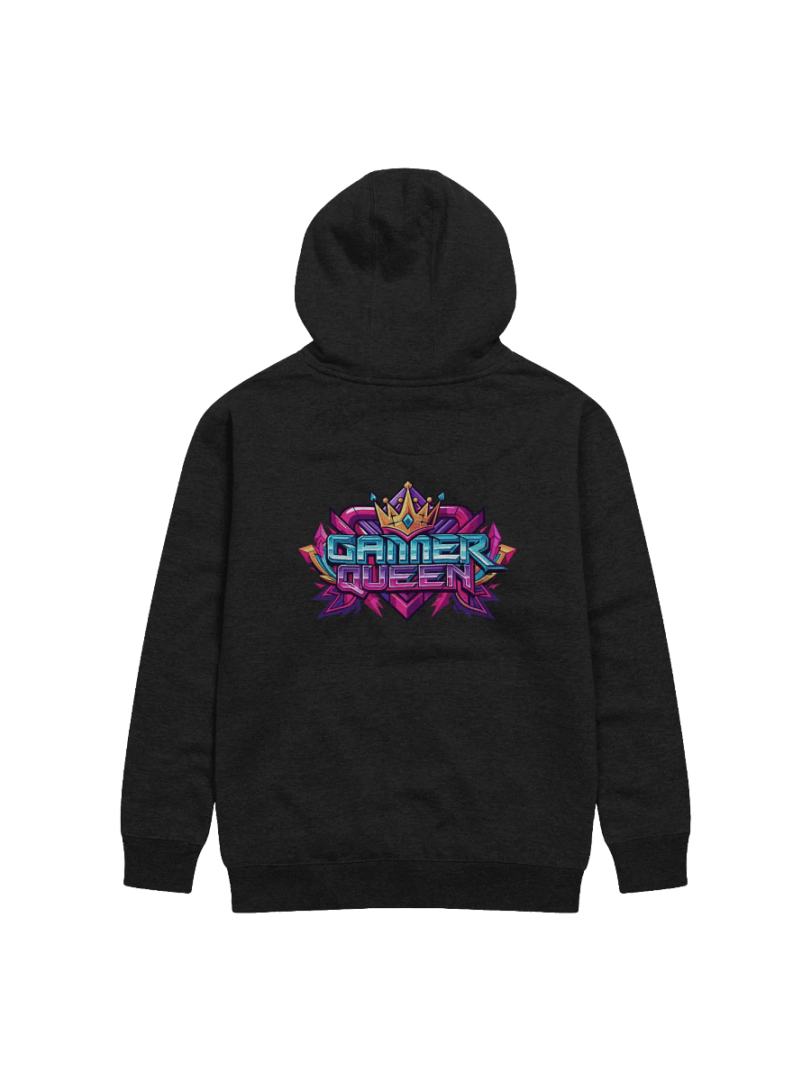 Gamer Queen Back Printed Hoodie product image (2)