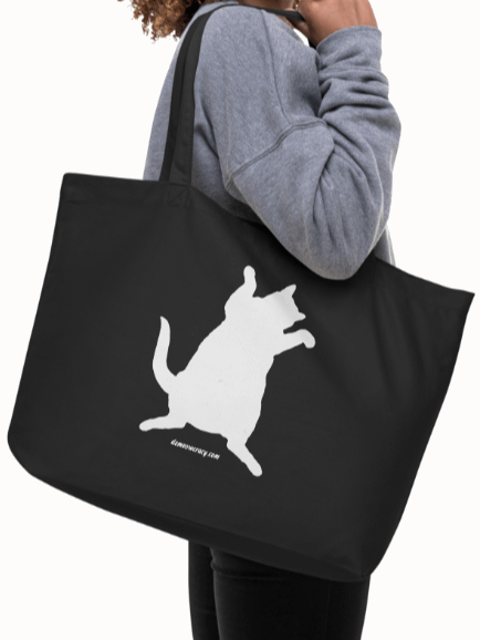 Patriotic KAMALA Statement Reversible Demeowcracy Cat Tote Bag product image (2)