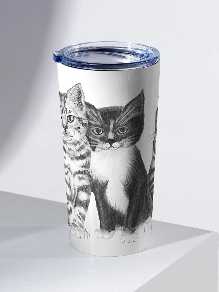 Kittens Drawing Travel Cup product image (2)