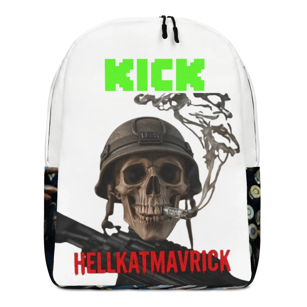Hellfire Skull All-Over Backpack product image (1)