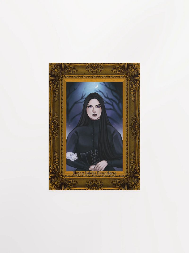 Print of Madam Valeria Raventhorne Framed