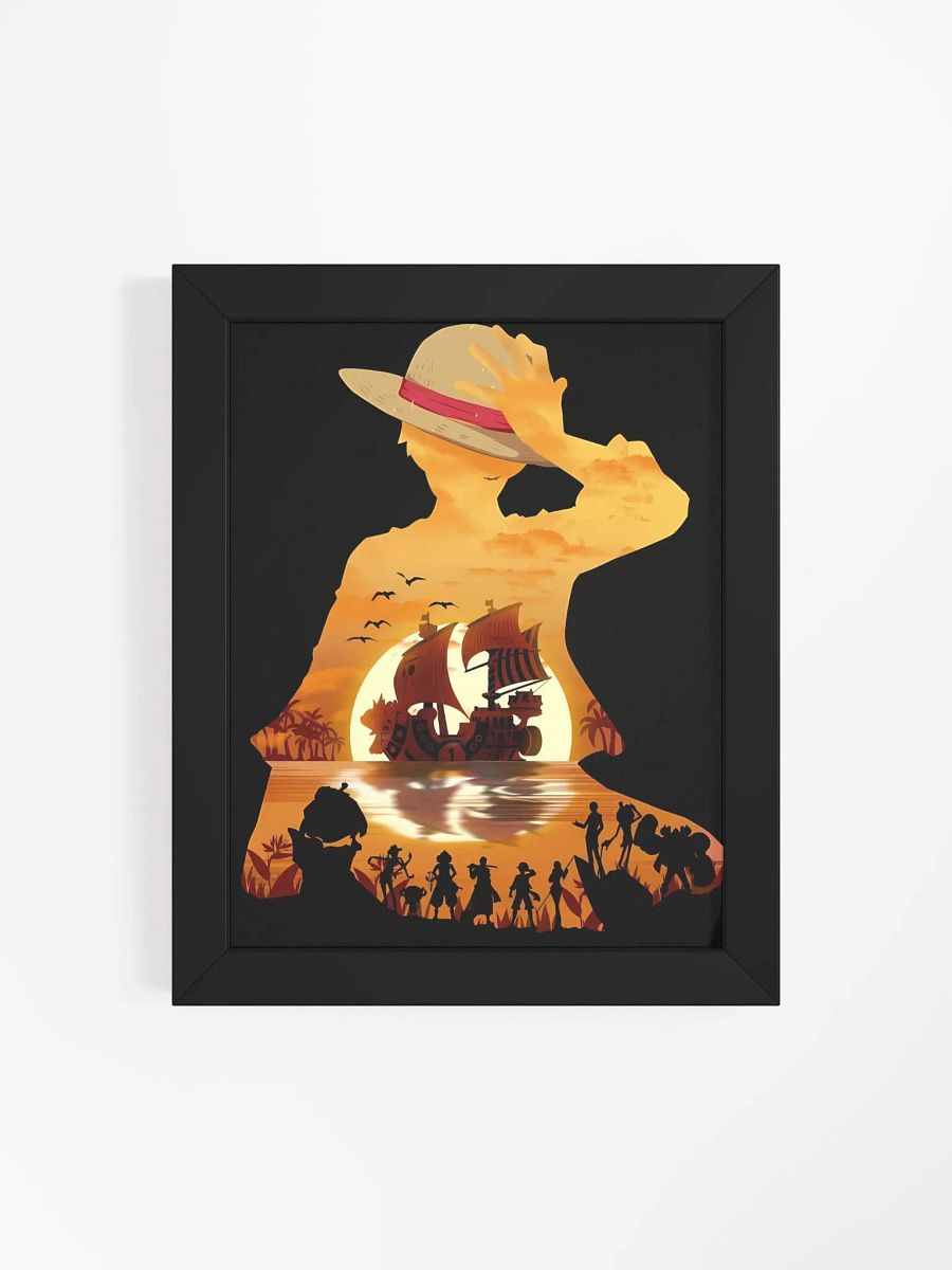 Luffy One Piece Poster | Home Decor Piece Anime Wall Art | Luffy Monkey D. Wall Decor | Manga Gift Anime Fan Art | Anime Fan Gift product image (39)