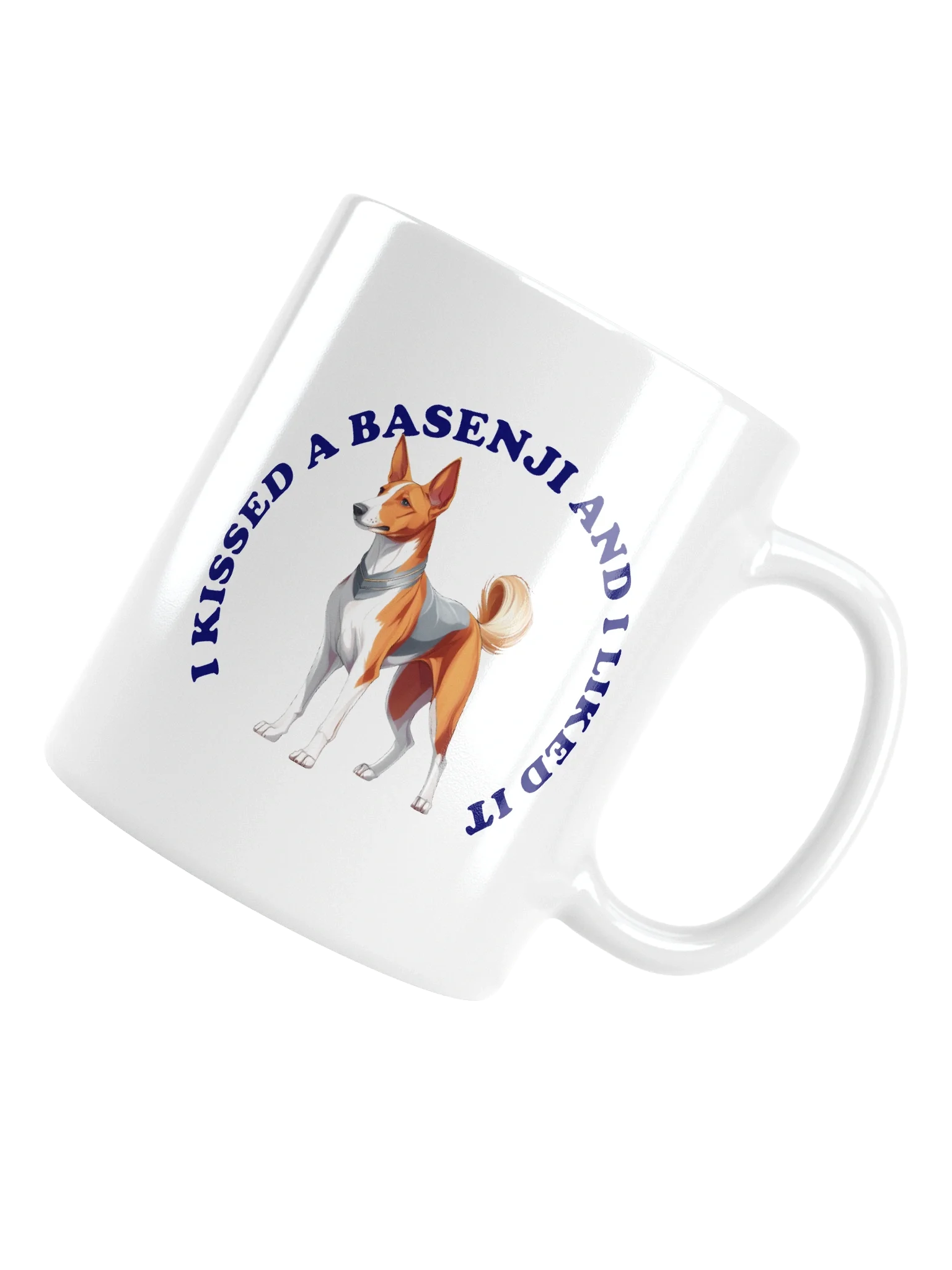 I Kissed a Basenji, Mug product image (14)