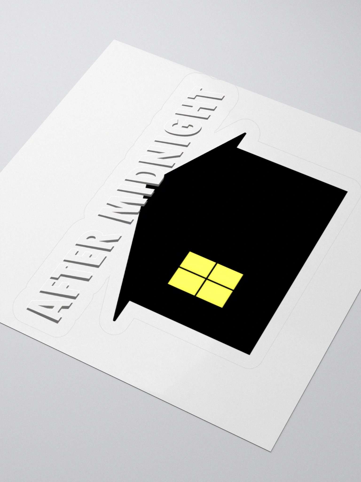 After Midnight Kiss-Cut Sticker product image (3)