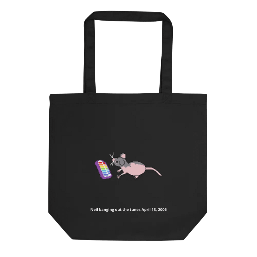Neil banging out the tunes bag product image (1)