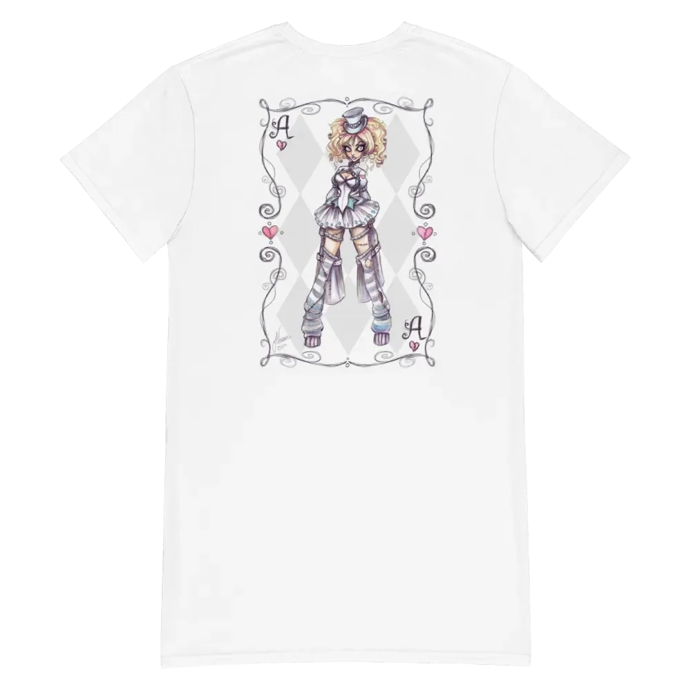 Horrorland Ensemble: All-Over Print T-Shirt Dress product image (4)