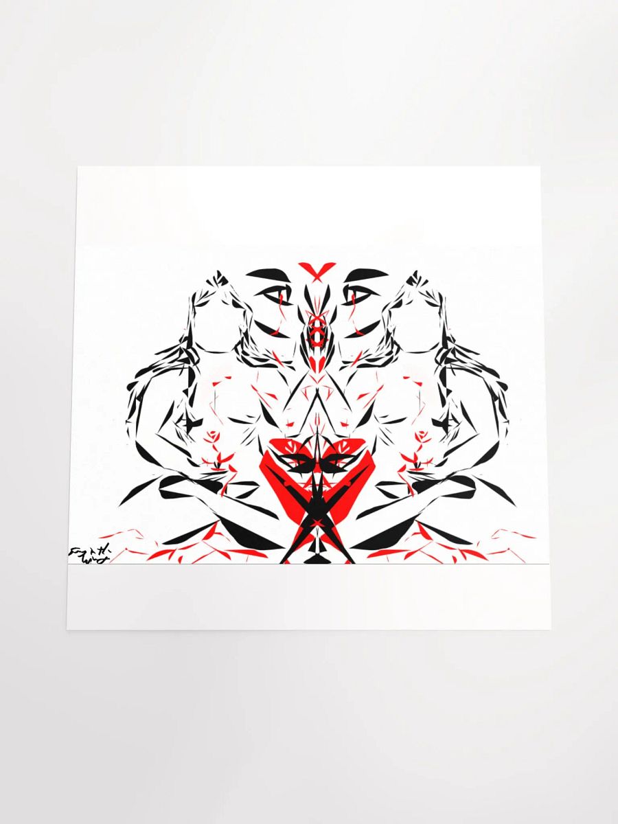 Irrepresible Bliss Art print 18''x18'' By Song in The Wind product image (4)