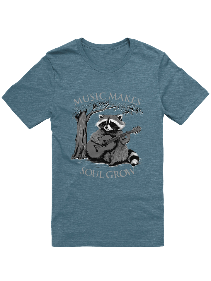 Soulful Raccoon Guitarist T-Shirt product image (1)