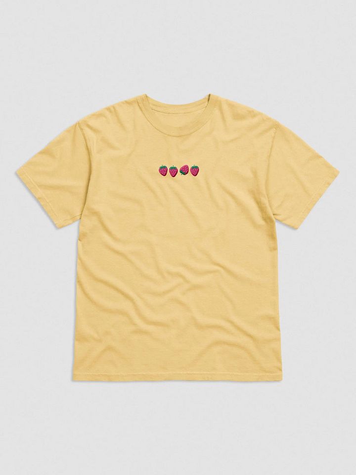 strawberries embroidered shirt product image (1)