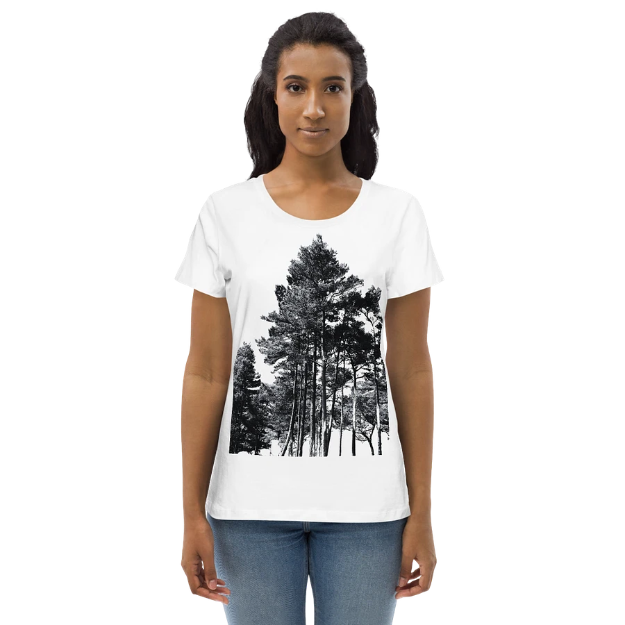 Dark Pine Forest of the Scottish Highlands Women's T Shirt product image (1)