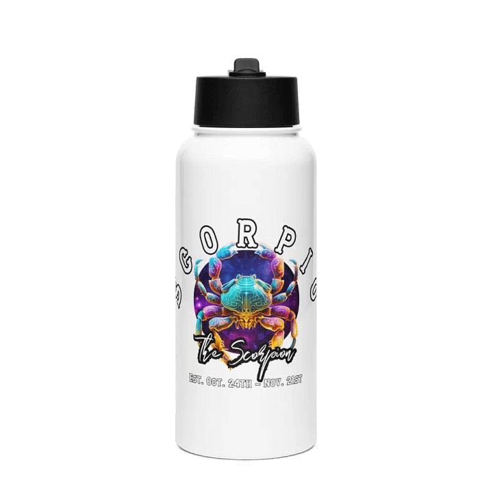 Scorpio - Zodiac Sports Stainless Steel Water Bottle product image (1)