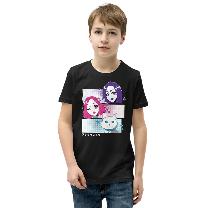 Alex y Tely Anime Youth Shirt product image (2)